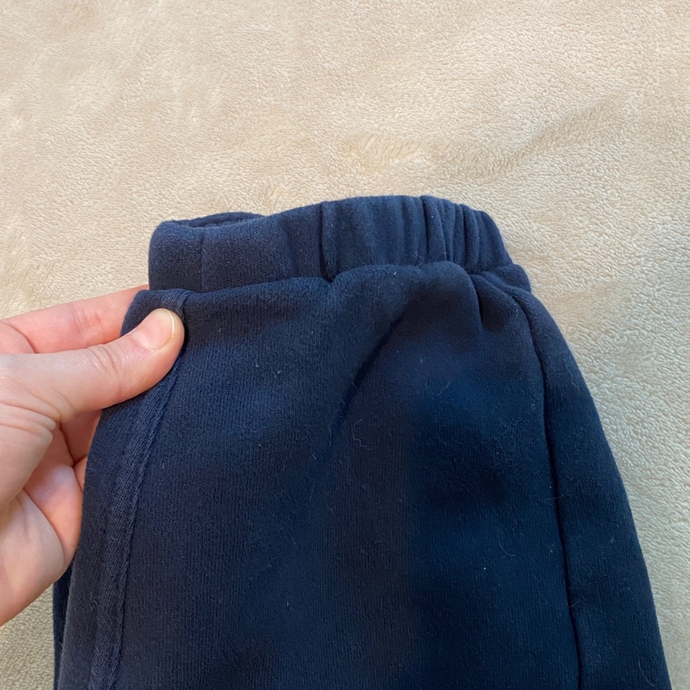 Lulu cropped scuba set true navy XS - Picture 5 of 6
